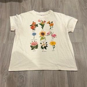 Floral Size Large Shirt